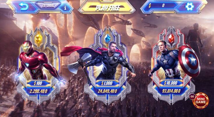 Các sảnh chơi của Avengers Sunwin